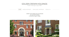 Desktop Screenshot of goldencrownllc.com