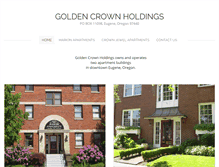 Tablet Screenshot of goldencrownllc.com